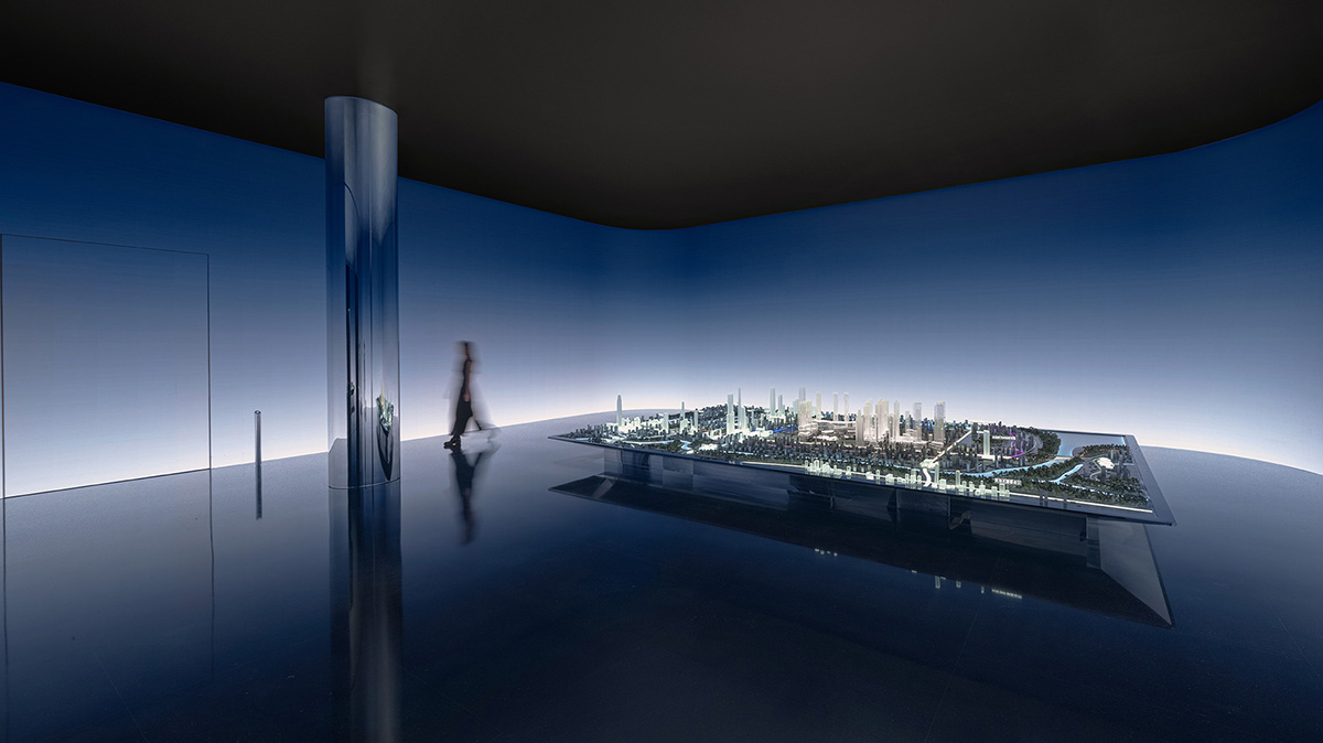 Various Associates completes exhibition center with golden façade in Shenzhen