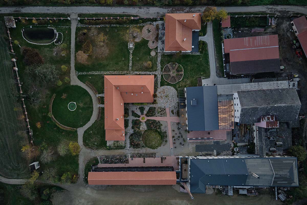 ORA transforms Baroque ceramics factory into a hotel and event space in the Czech Republic