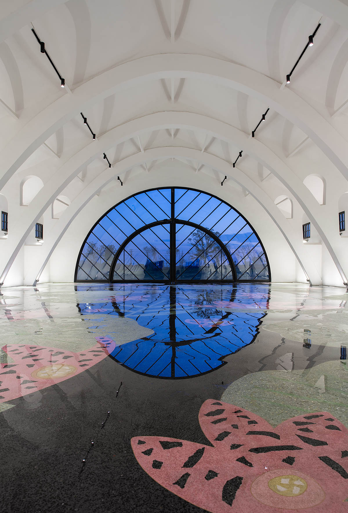 Roarc Renew repurposes old granaries as an art centre with flowing brick corridors in Jiaxing, China