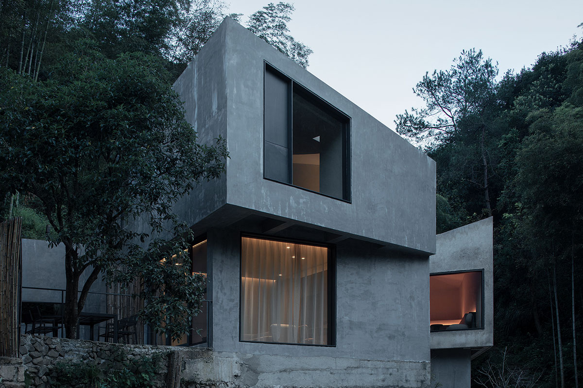 MDO converts existing village houses into a boutique hotel inspired by traditional lantern culture 