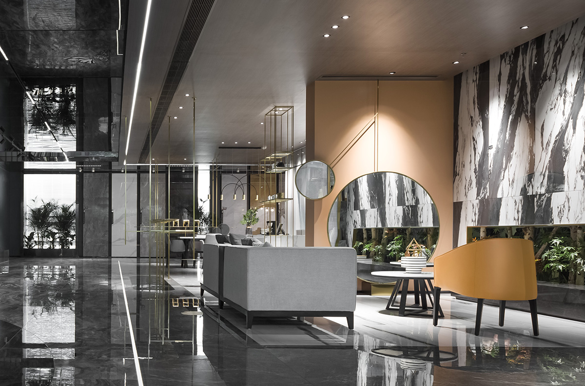 FOSHAN TOPWAY DESIGN completes Meitao Ceramics Sales Center in China