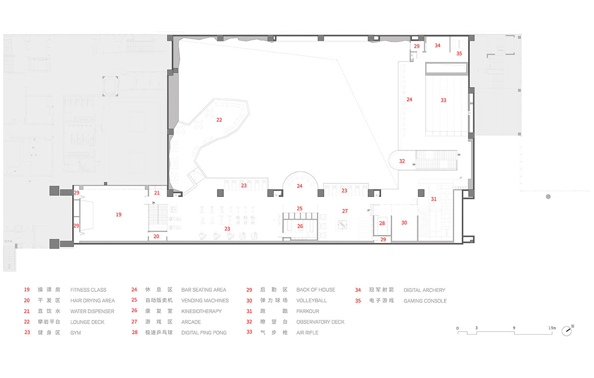 The newly opened Be infinity sports and social club in Wuhan ticks