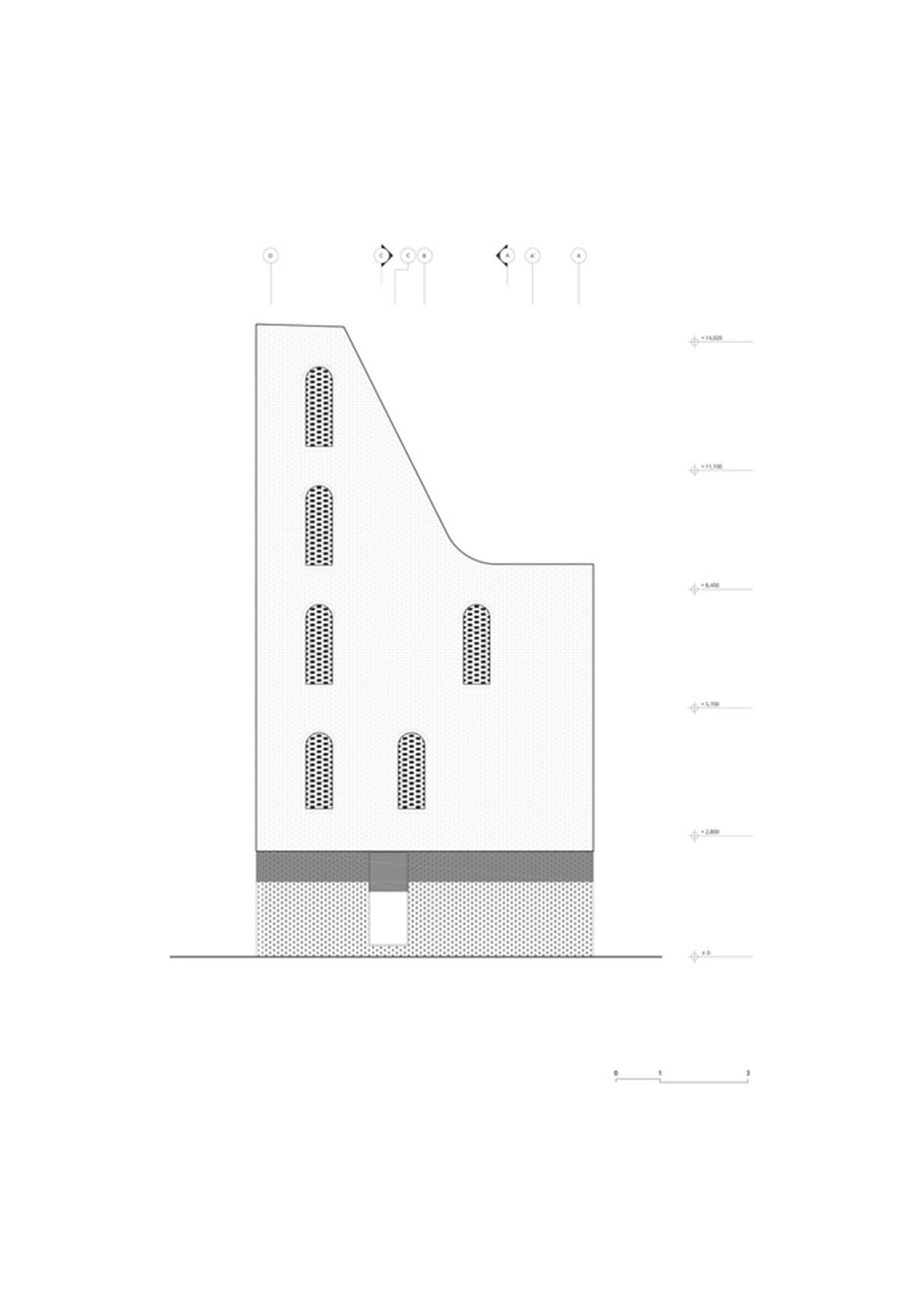 stpmj's New Five-Story House Adapts To A Narrow Plot With