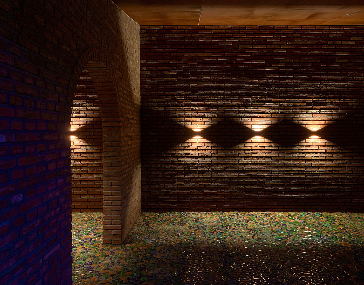 llLab.'s Brickyard Retreat Renovation references to the region's local craft history in Beijing