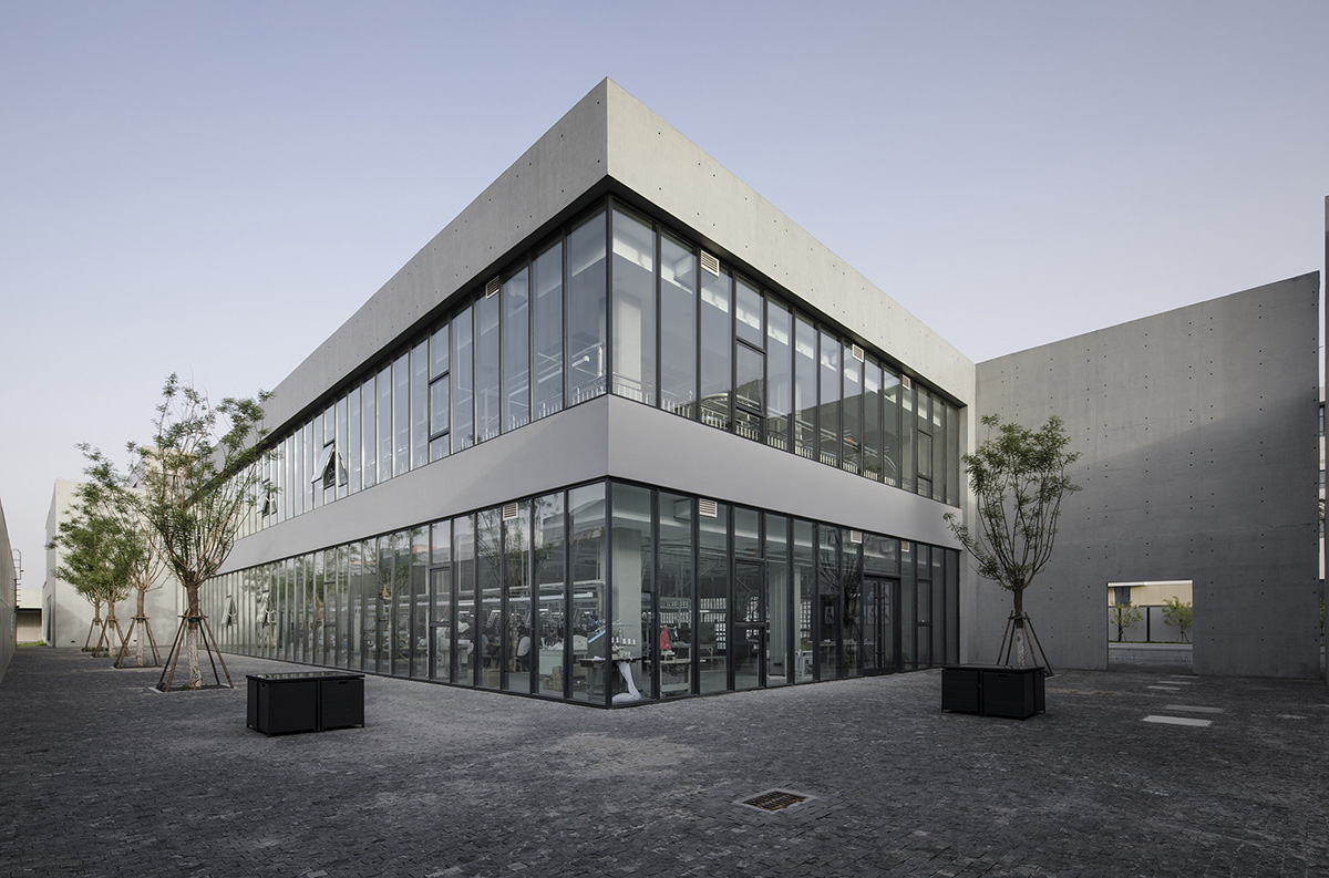 y.ad studio completes production center for clothing industry in ...