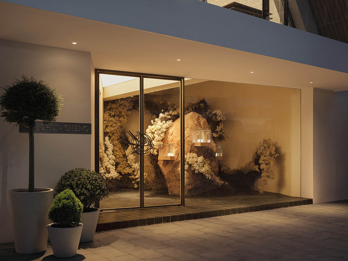 Aurora Design sculpts a façade resembling