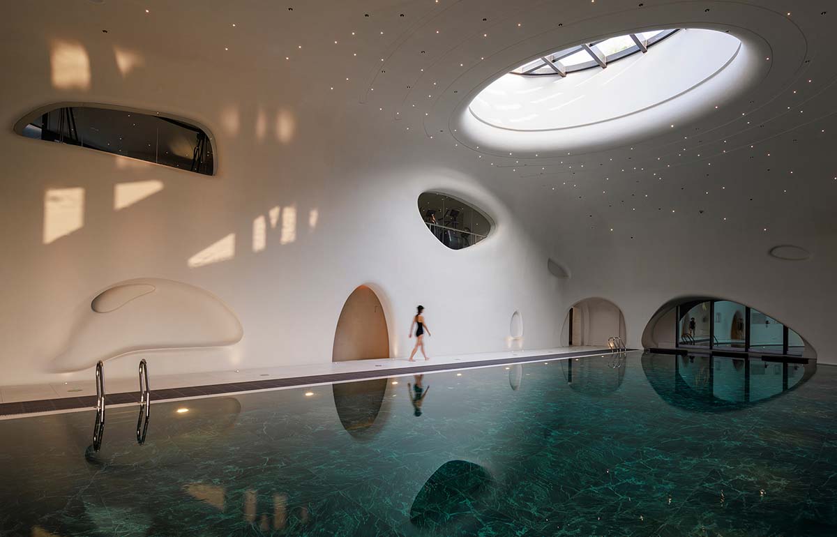 Wutopia Lab unveils The Rock at ancient spring town in Hebei, China