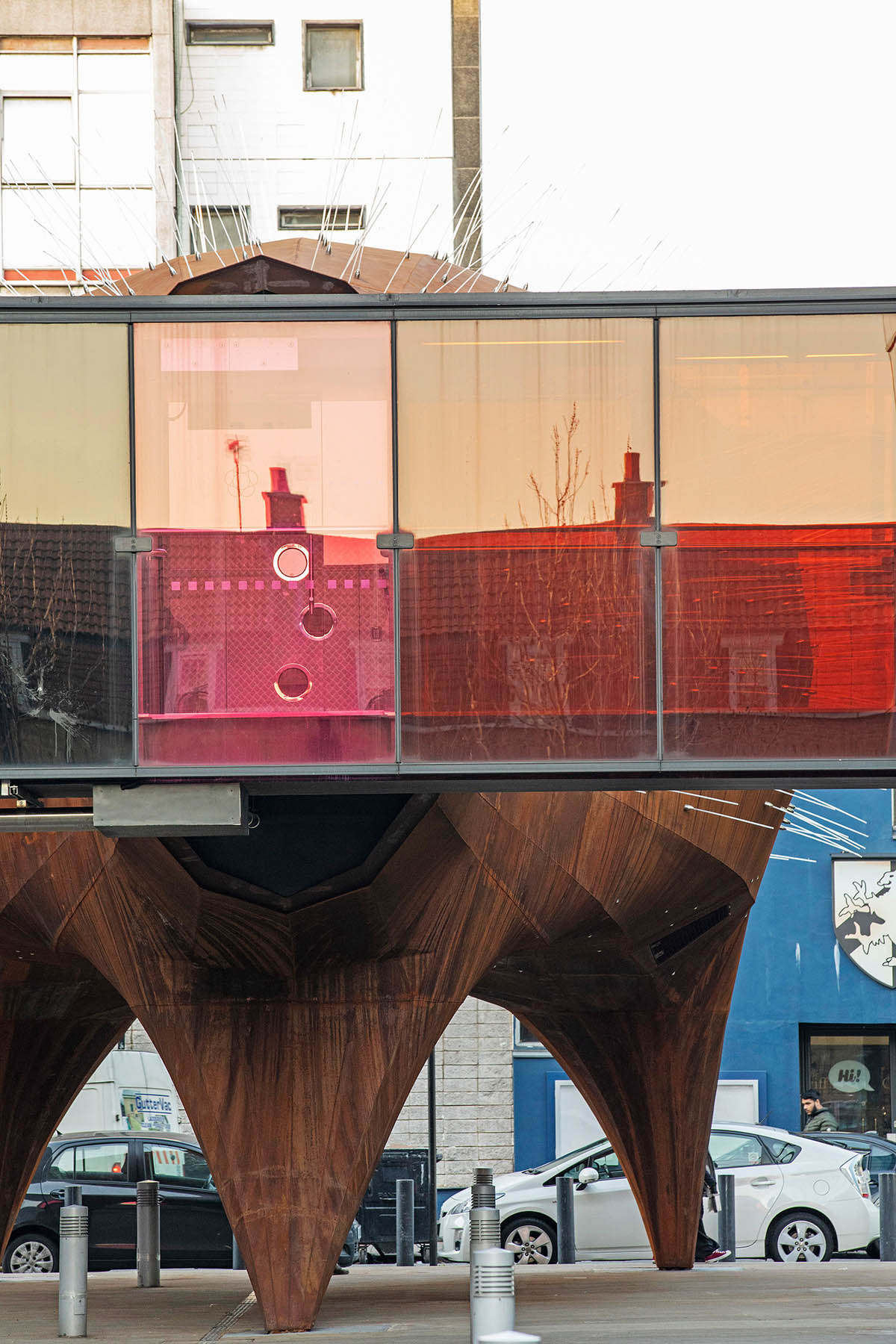 Late architect Will Alsop-designed Neuron Pod education centre opened in Whitechapel