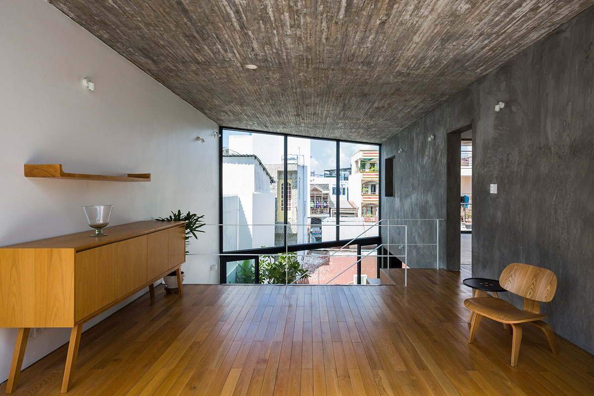 Sanuki Daisuke Architects' multifaceted concrete house features more open spaces in Vietnam