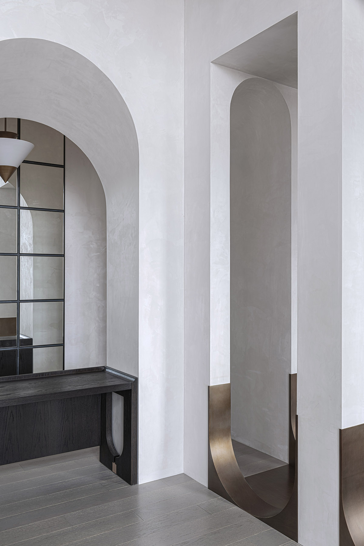 EVD designs its office that features classical aesthetics with arched elements in Shanghai