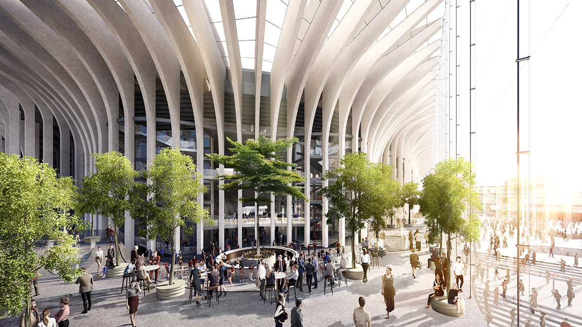 Populous reveals design for Cathedral-like stadium set to be replaced with Milan's Meazza Stadium