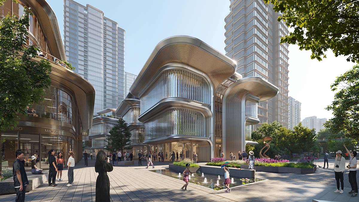 Foster + Partners unveils design for Changfeng mixed-use development in Shanghai, China