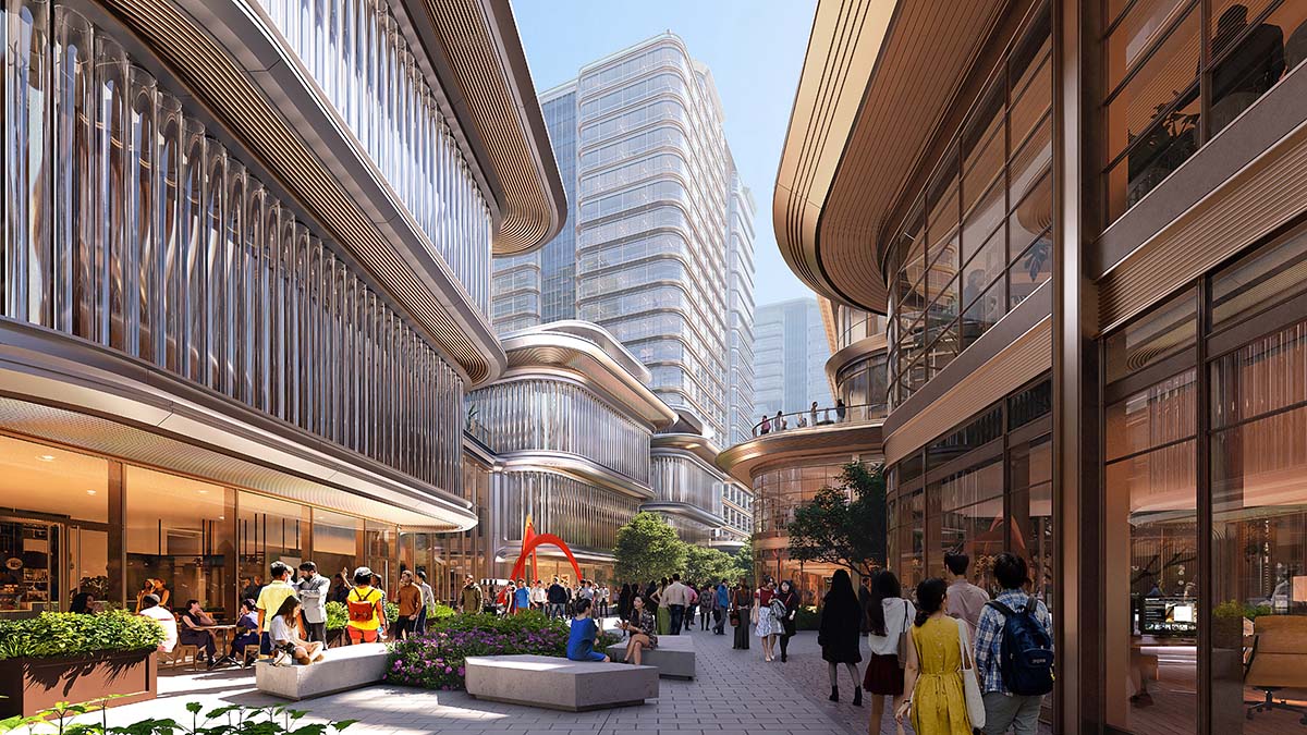 Foster + Partners unveils design for Changfeng mixed-use development in Shanghai, China