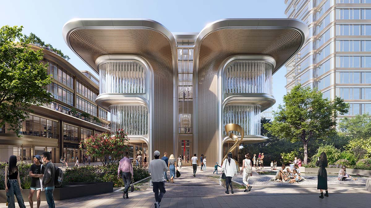 Foster + Partners unveils design for Changfeng mixed-use development in Shanghai, China