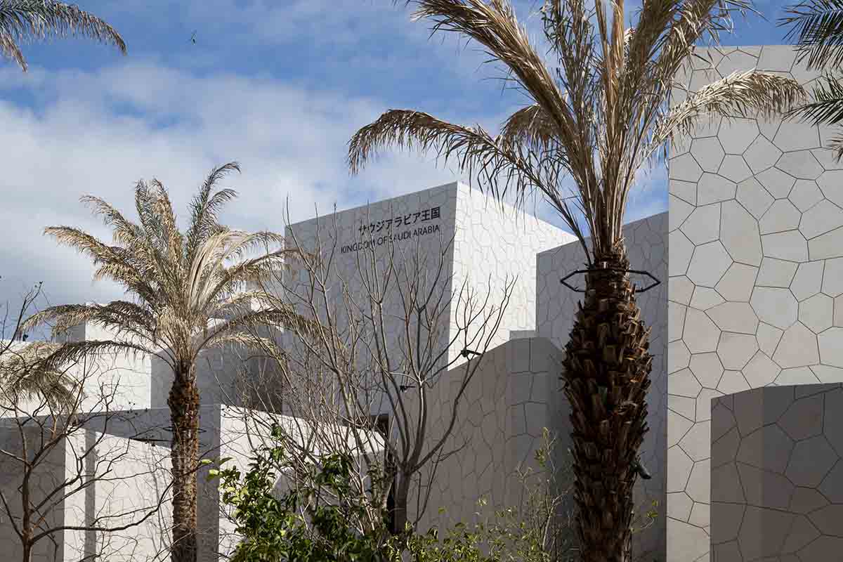 Foster + Partners reveals village-like Saudi Arabia Pavilion with meandering streets at Expo Osaka