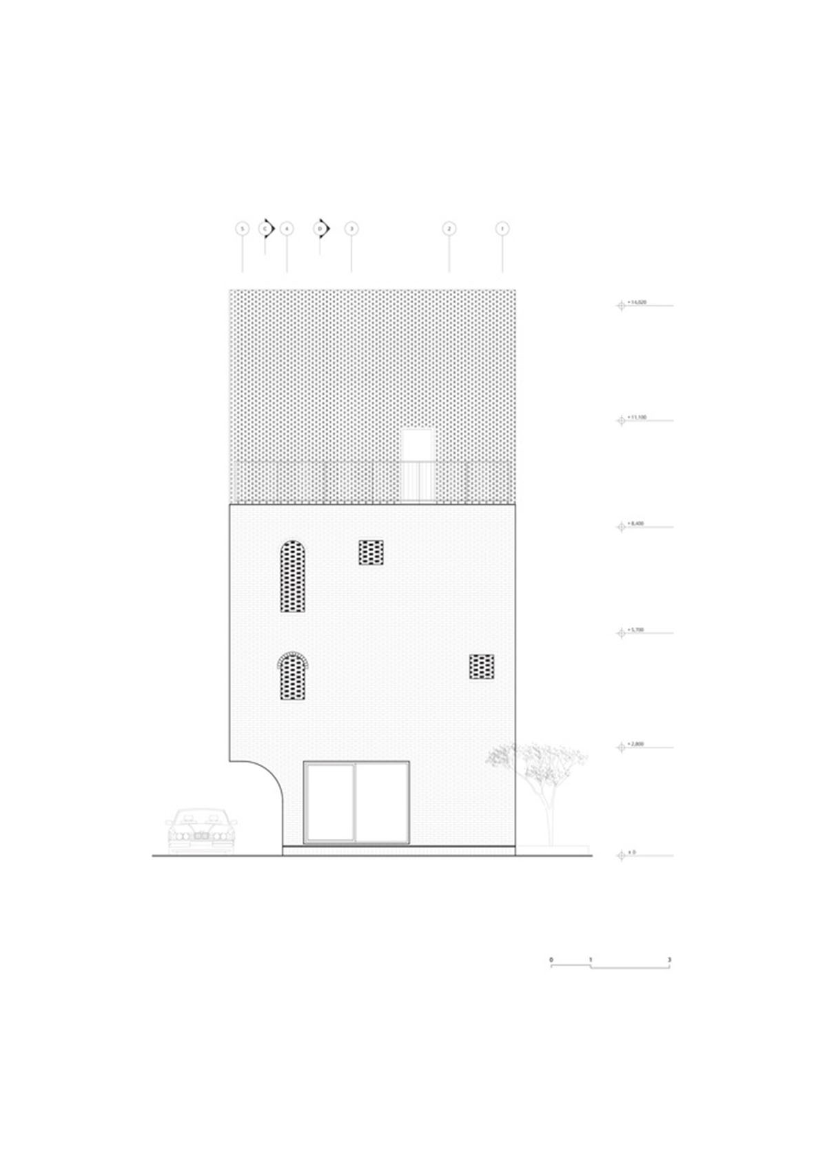 stpmj's New Five-Story House Adapts To A Narrow Plot With