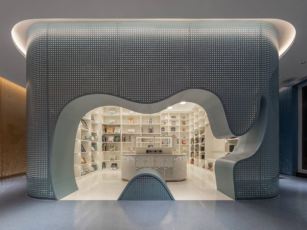 Wutopia Lab creates fairytale-like interiors for a bookstore in Jiangsu, China