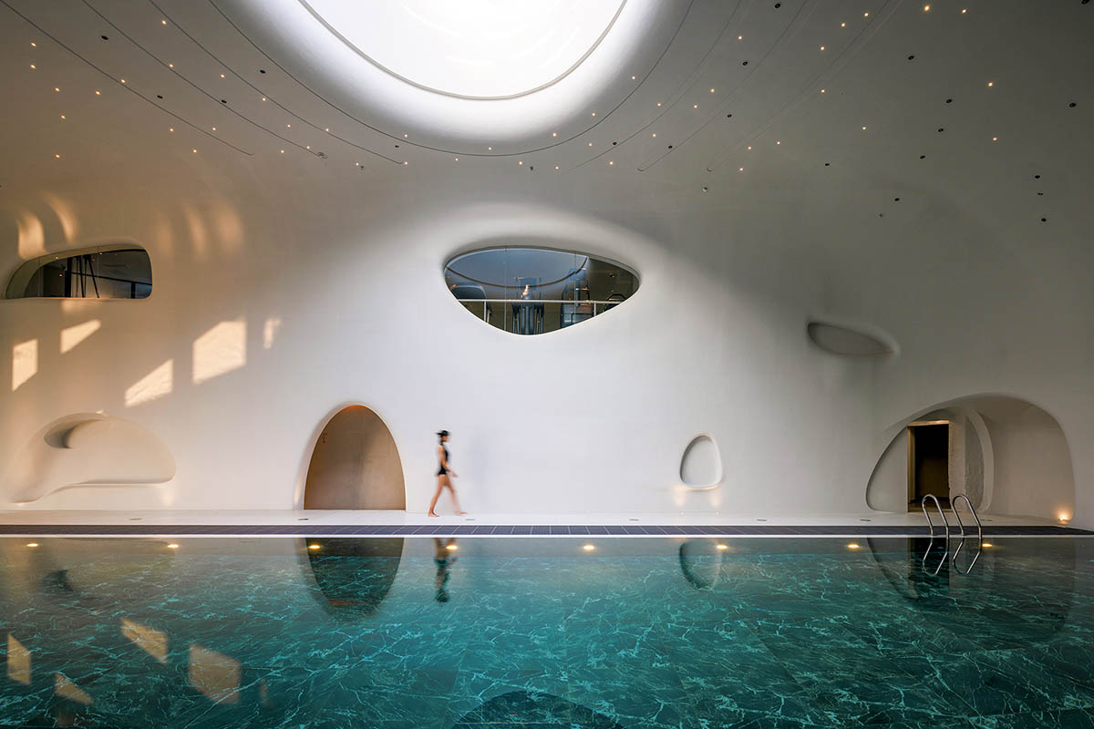 Wutopia Lab unveils The Rock at ancient spring town in Hebei, China