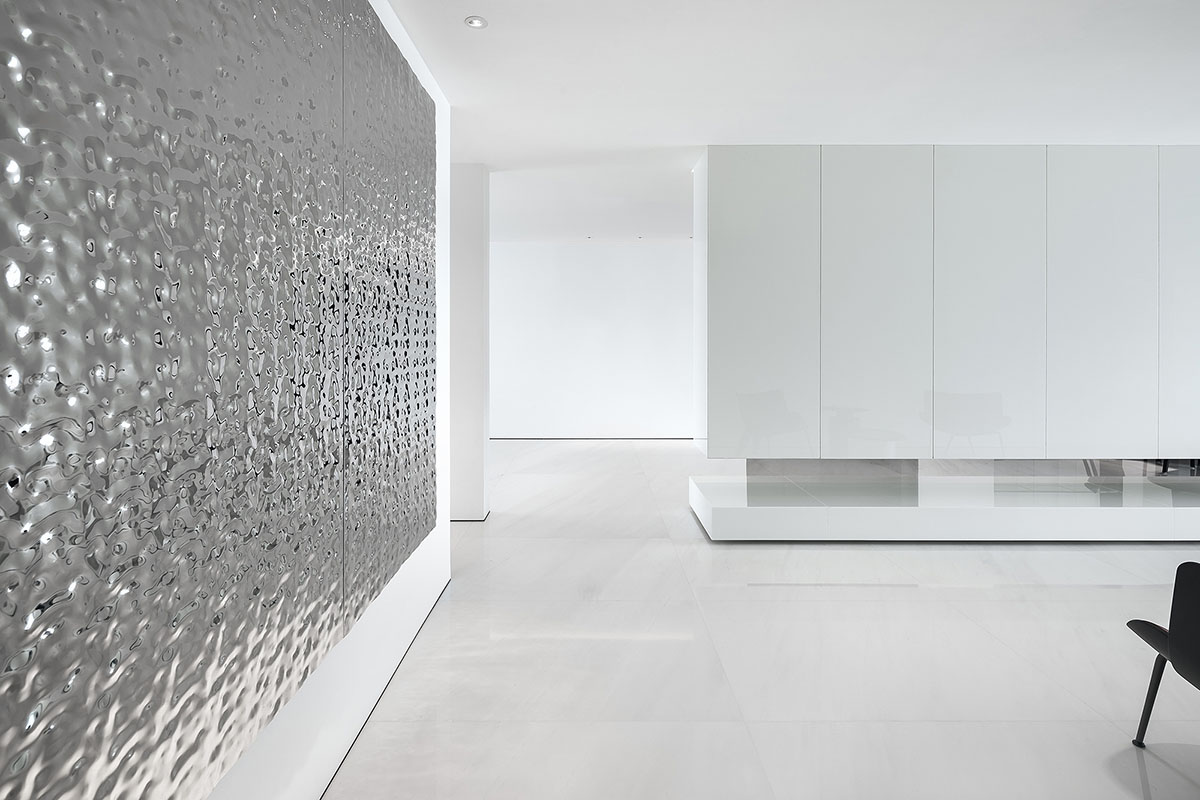 AD ARCHITECTURE designs a minimalist geometric house in Guangdong, China