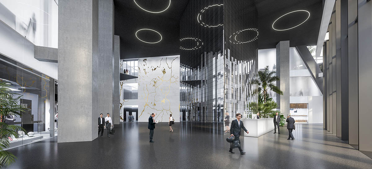 OMA reveals its first project in Bangladesh, Dhaka Tower