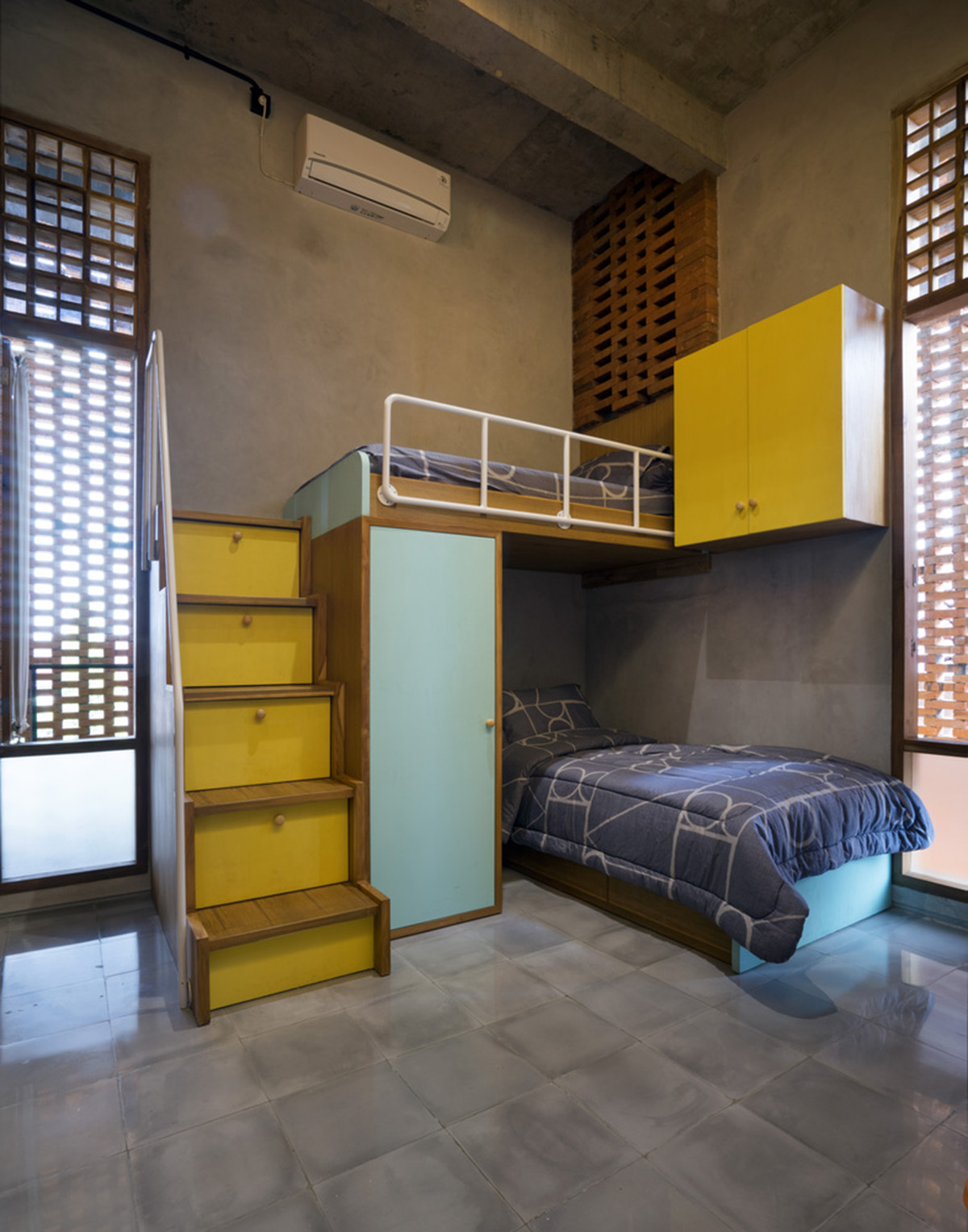 Andyrahman Architect creates different brick motifs for Omah Boto House in Indonesia