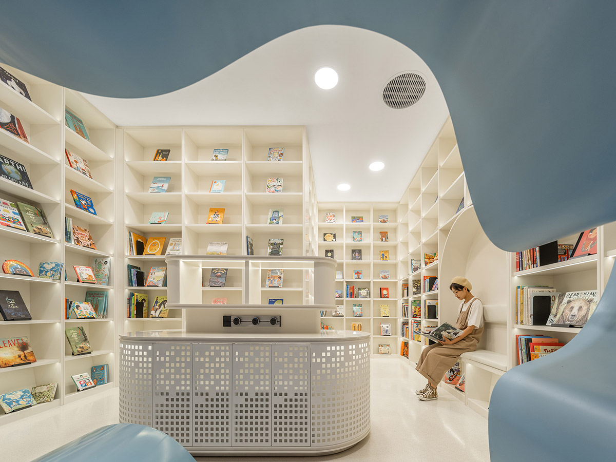 Wutopia Lab creates fairytale-like interiors for a bookstore in Jiangsu, China