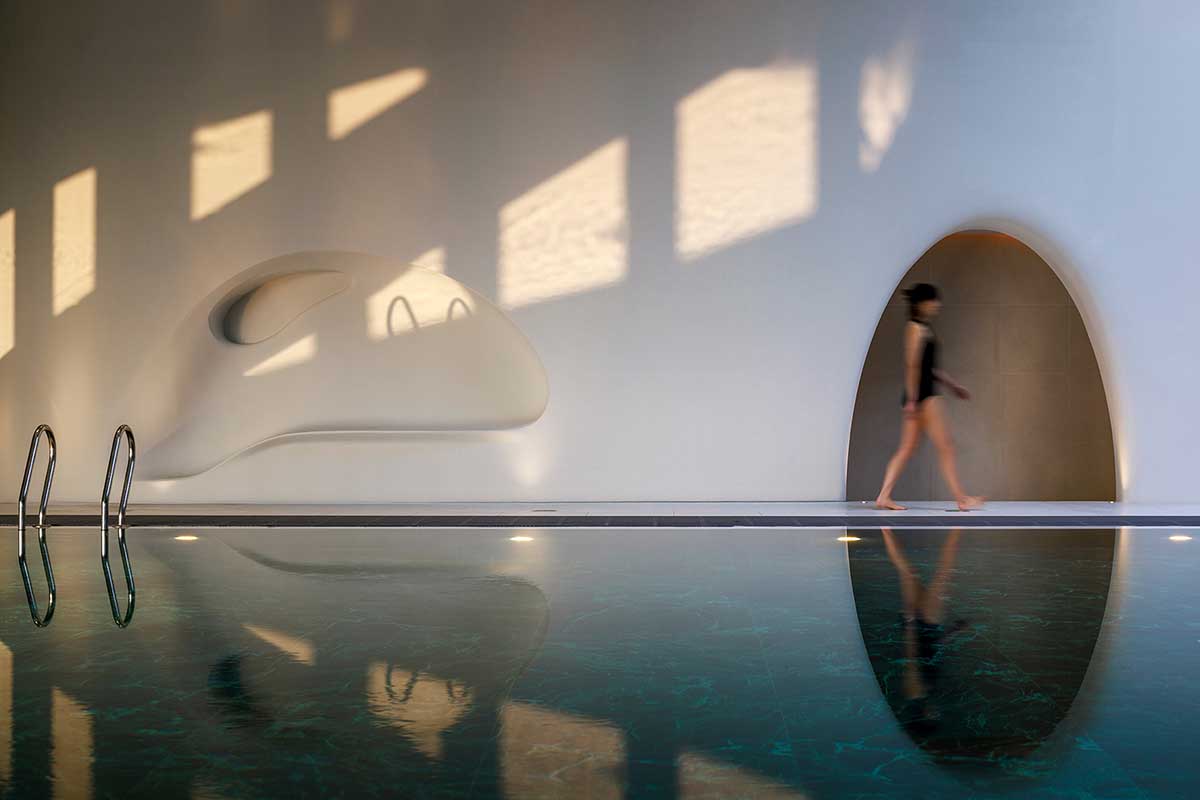 Wutopia Lab unveils The Rock at ancient spring town in Hebei, China