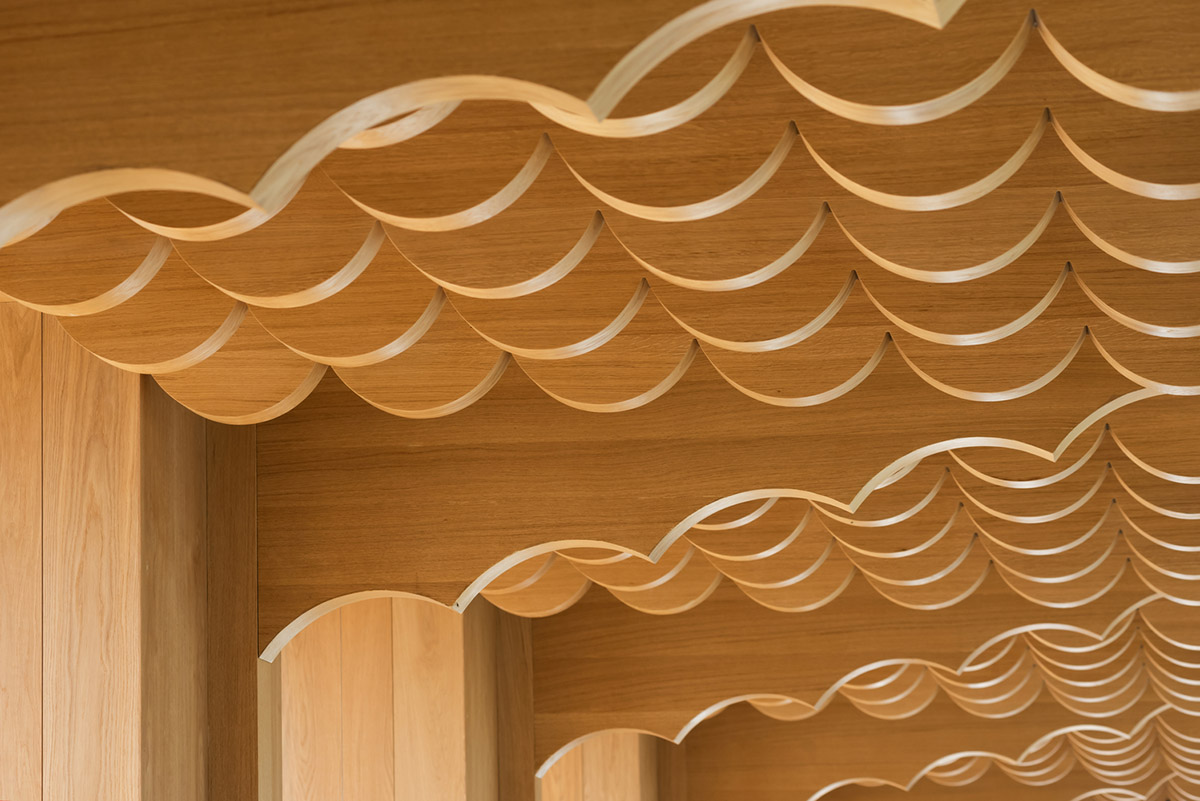 Hospitality Center is an ensemble of different black wooden buildings in Russian Lipetsk region