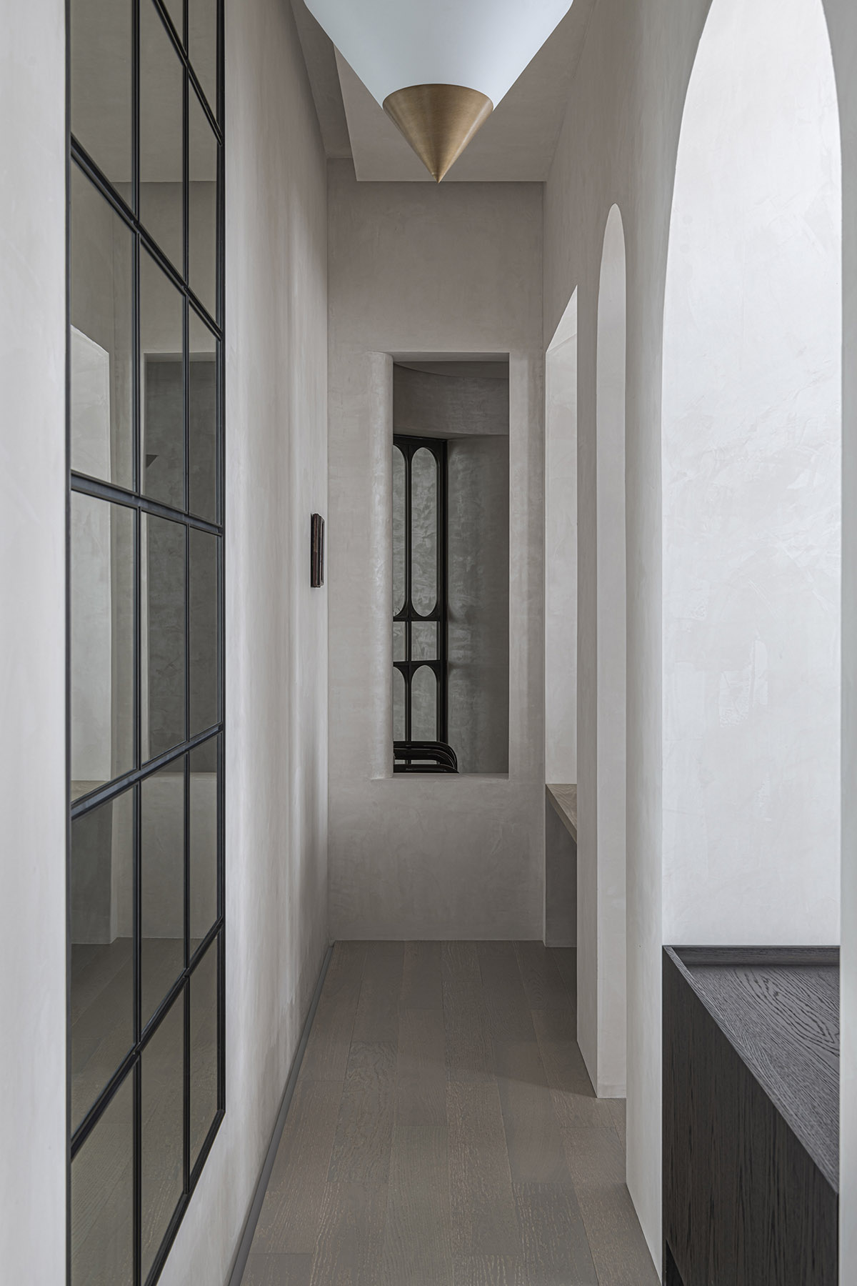 EVD designs its office that features classical aesthetics with arched elements in Shanghai