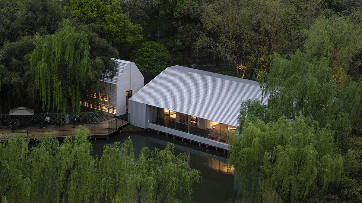 Wutopia Lab creates a glimmer of light in enchanting green with The Lake House in Shanghai 