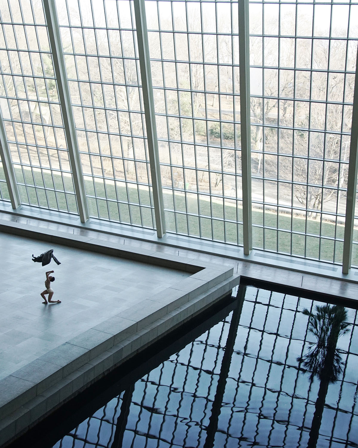 Choreographer Jacob Jonas combines art and dance through architectural backdrops