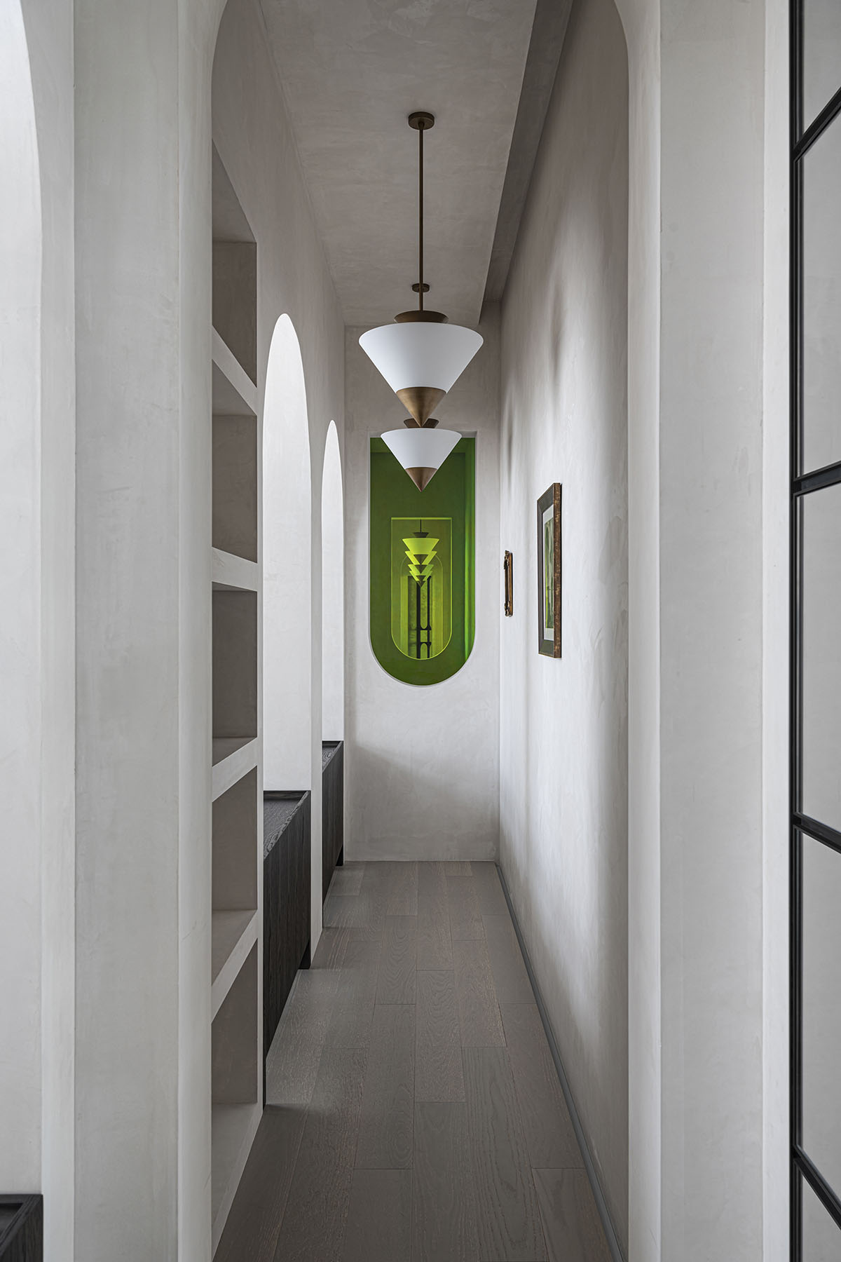 EVD designs its office that features classical aesthetics with arched elements in Shanghai