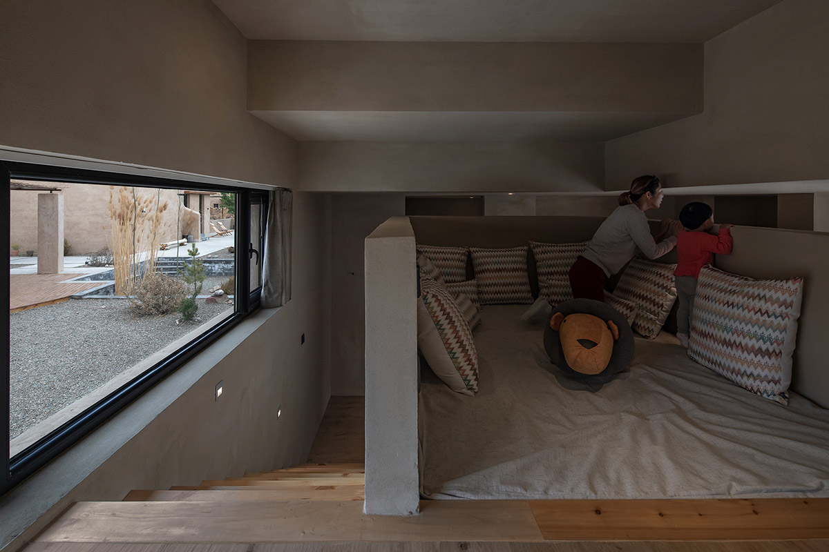 DAS Lab completes Lost Villa Boutique Hotel with earth-toned colours and smooth details in Ningxia