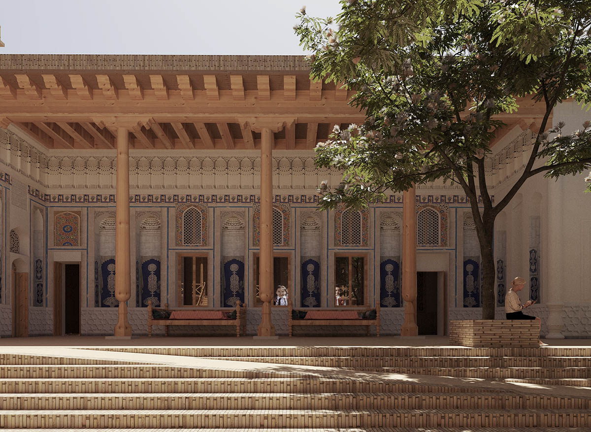 Lina Ghotmeh will transform a historic scholar's house in Bukhara into the Jadids' Legacy Museum