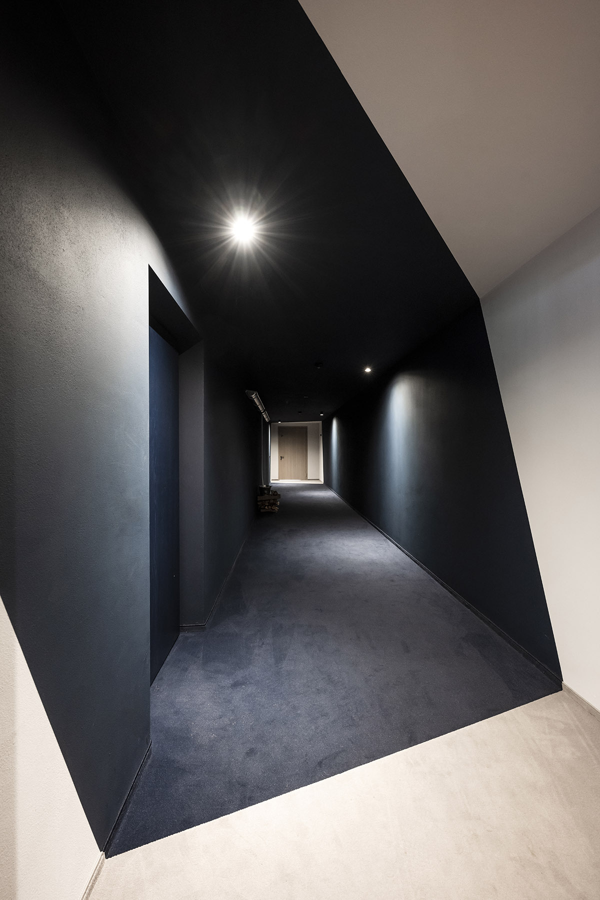 noa* designs boutique hotel and wellness featuring trapezoidal façade in an old farm of Soprabolzano