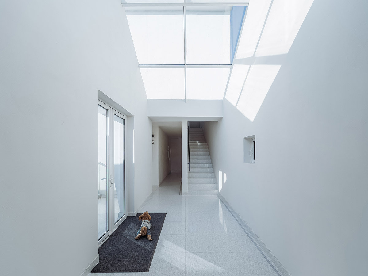 Wutopia Lab creates continuous shell for White Suzhou Section Homestay in China 