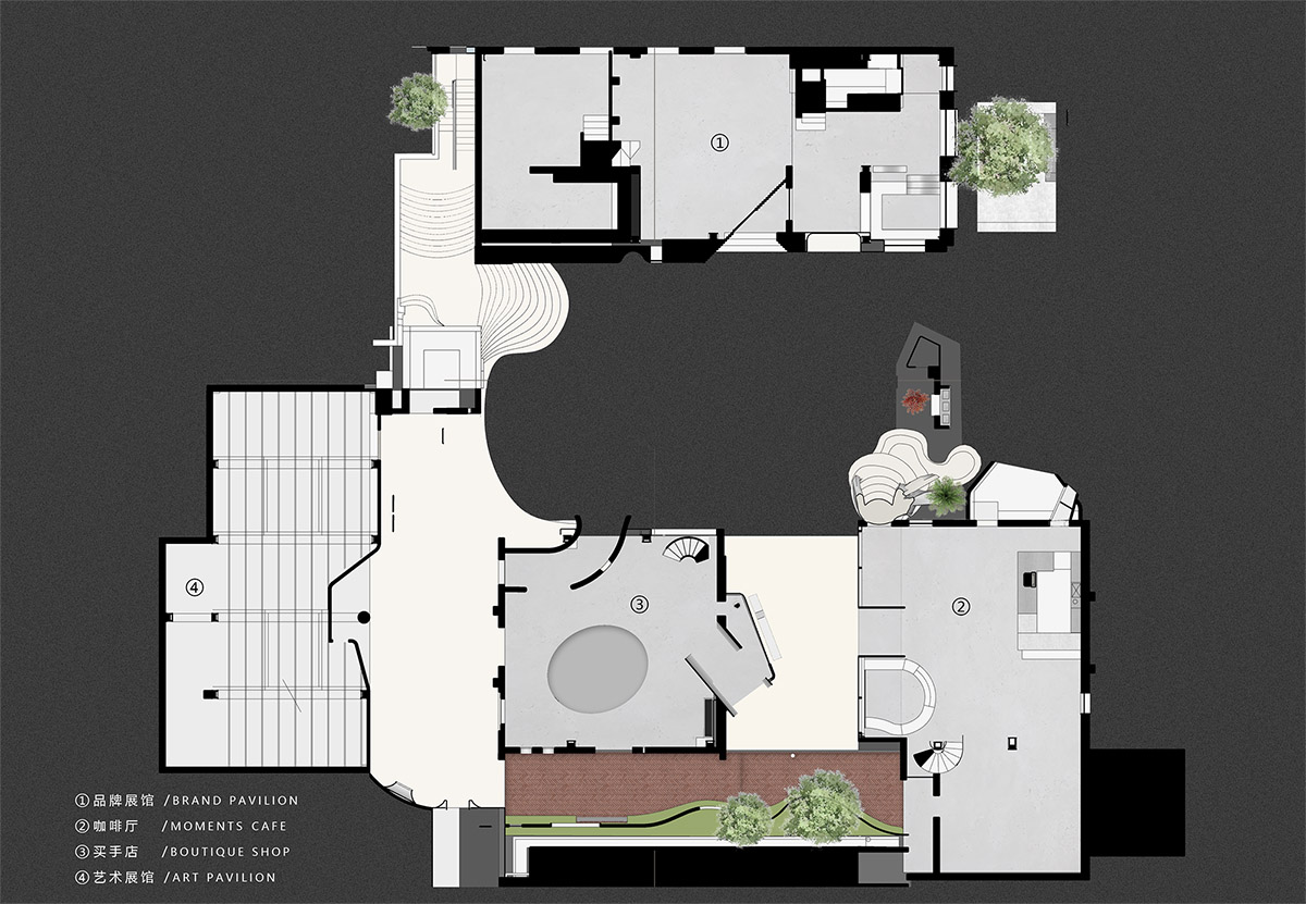 TRI-ORANGE DESIGN converts old industrial building into a photography studio in China 