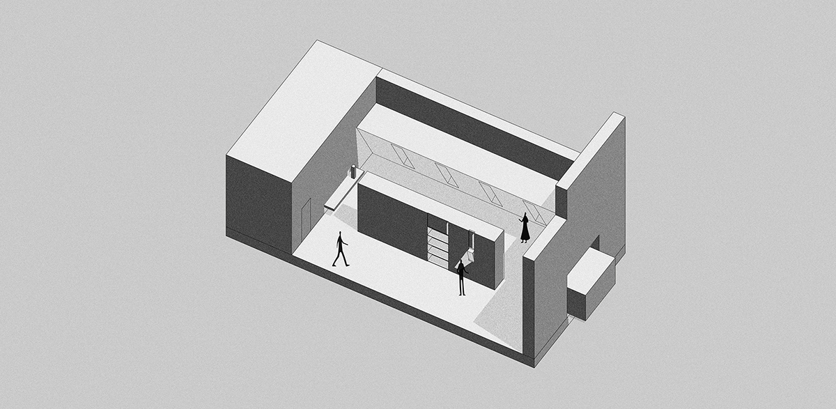 AD ARCHITECTURE creates dark interiors for showroom playing with light and sharp geometries in Foshan