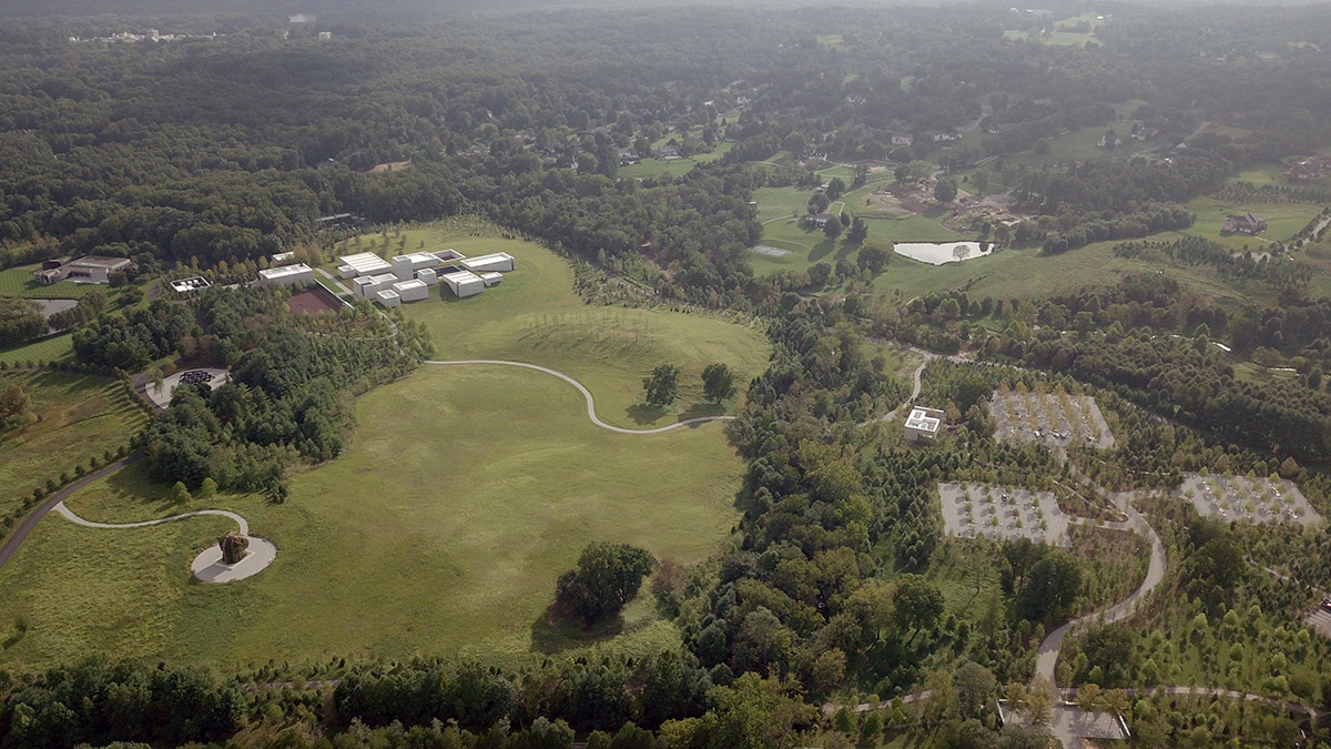 Thomas Phifer and Partners' Glenstone Museum takes part of poetic landscape in Maryland