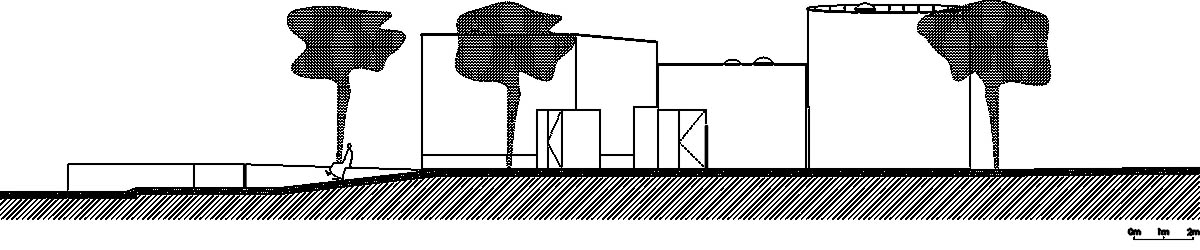 Nelson Resende Arquitecto merges different volumes for office building in agricultural land of Arada