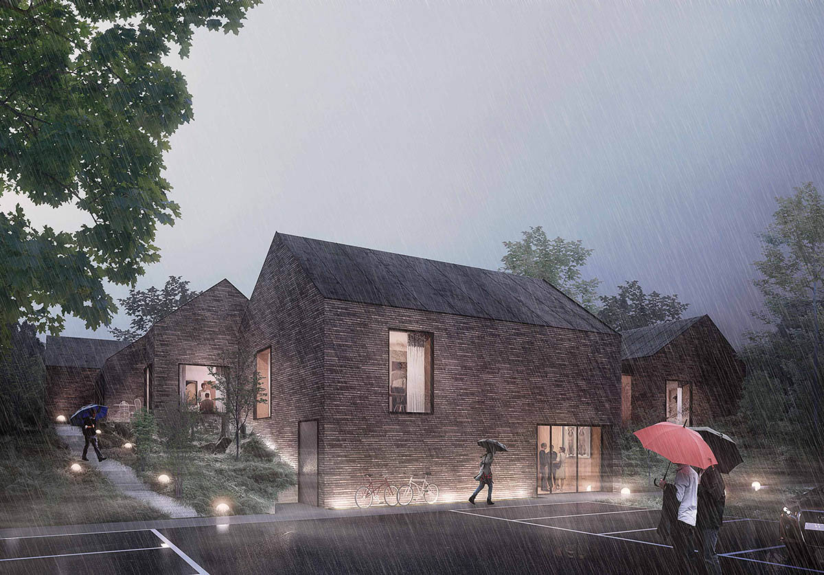 WE Architecture unveils its competition entry for Trygfondens Familyhouse for Denmark