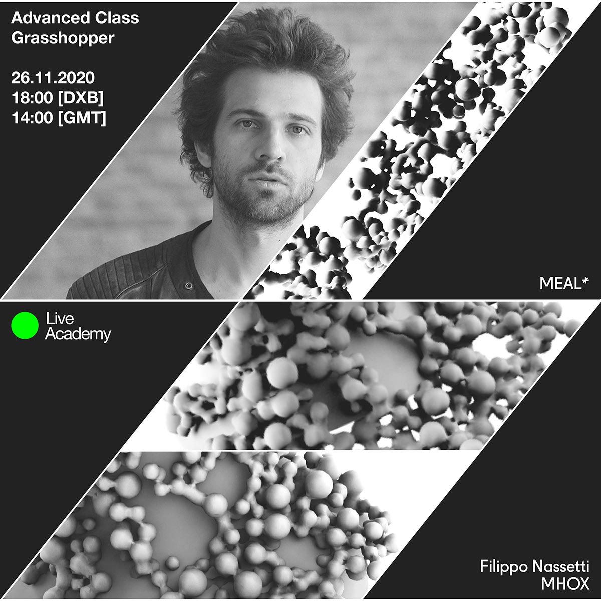 MEAL* announces third edition of Live Academy with new lectures and online classes