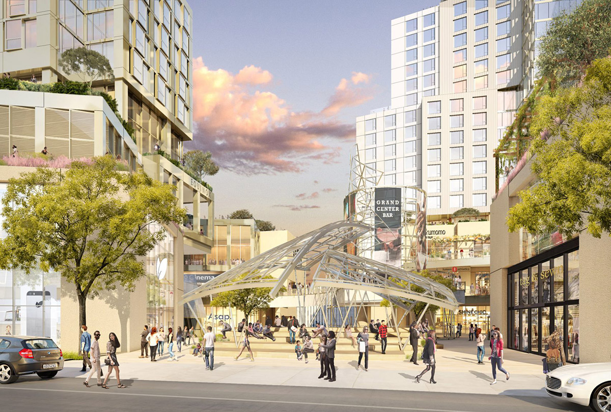 Frank Gehry revises plans for long-delayed Grand Avenue complex in downtown LA