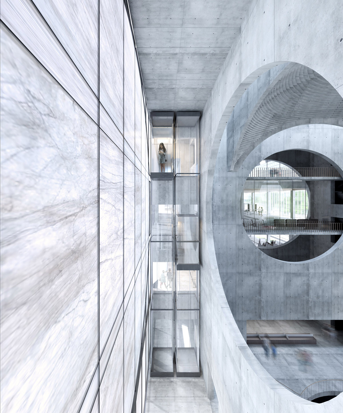 STLarchitects unveils its competition entry for Gwangjiu Korea Library in South Korea