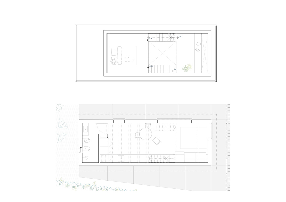 studio wok turns an abandoned electrical cabin into an experimental space in Italy