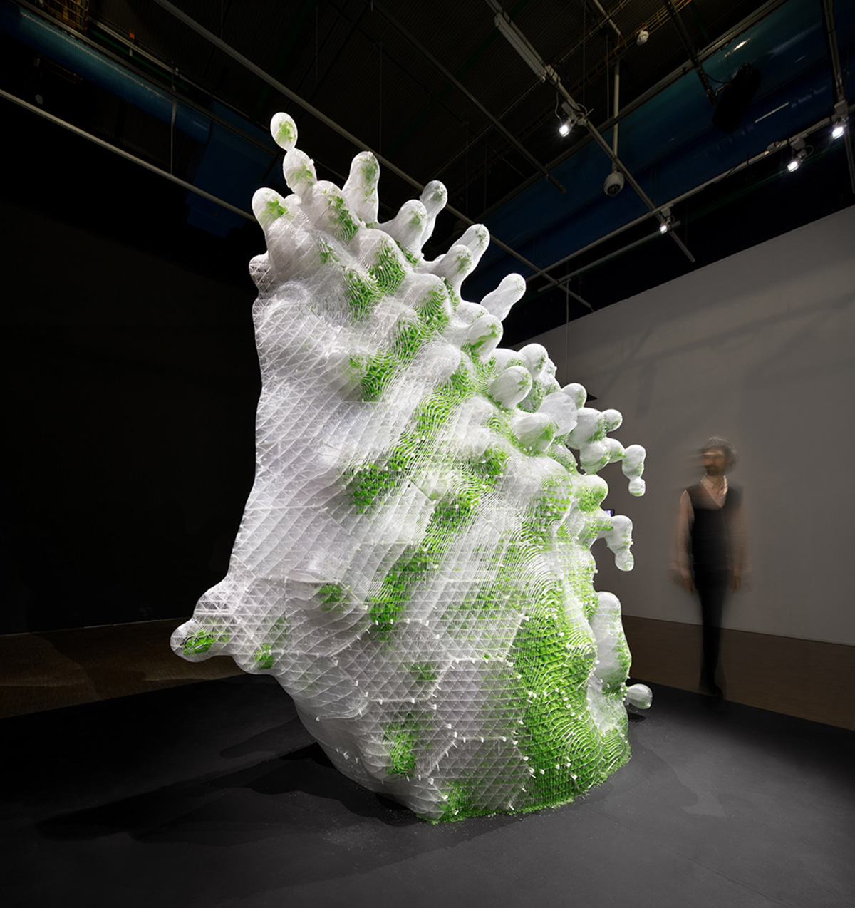 ecoLogicStudio designs two bio-digital sculptures exploring the future forms of spatial intelligence