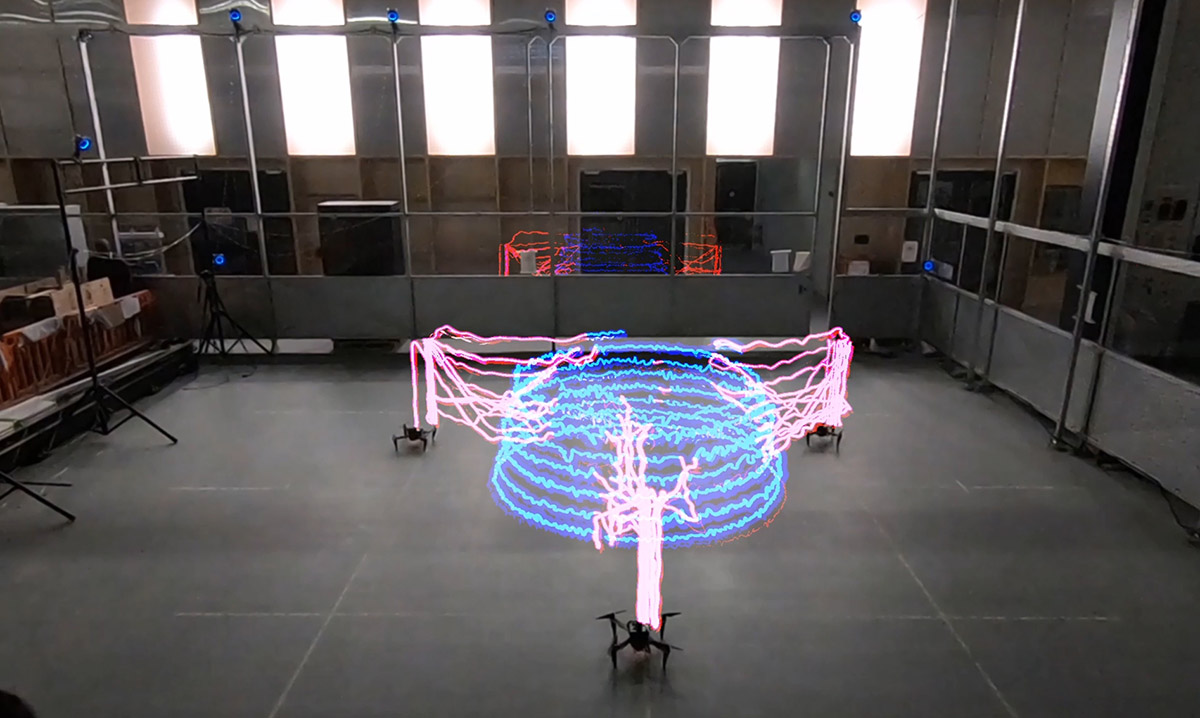 Imperial College London and Empa researchers create bee-inspired flying 3D-printing drones