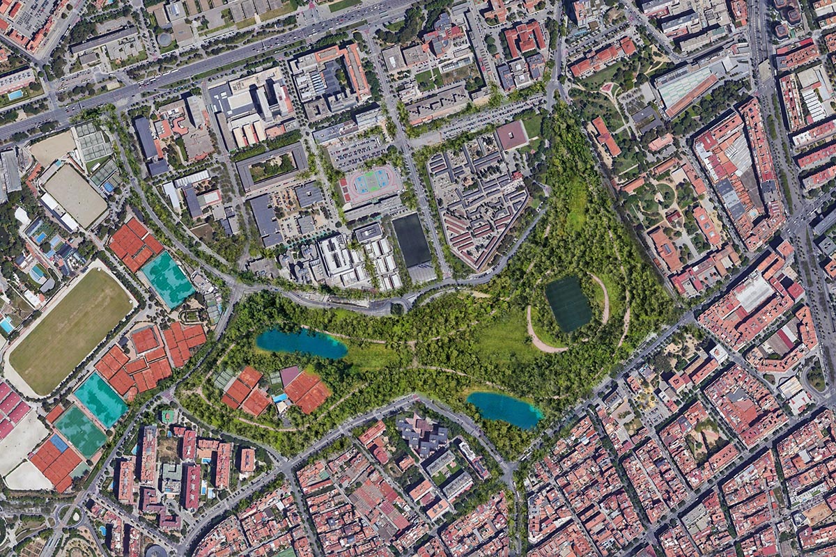 ON-A proposes to convert Barcelona's Camp Nou stadium into a 26-hectare park