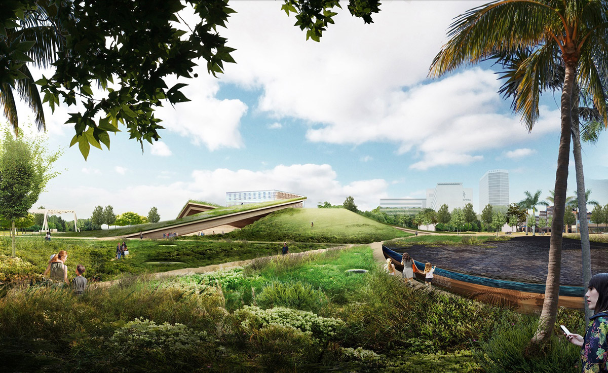 Dorte Mandrup, DS+R and WEISS/MANFREDI release masterplans to reimagine La Brea Tar Pits