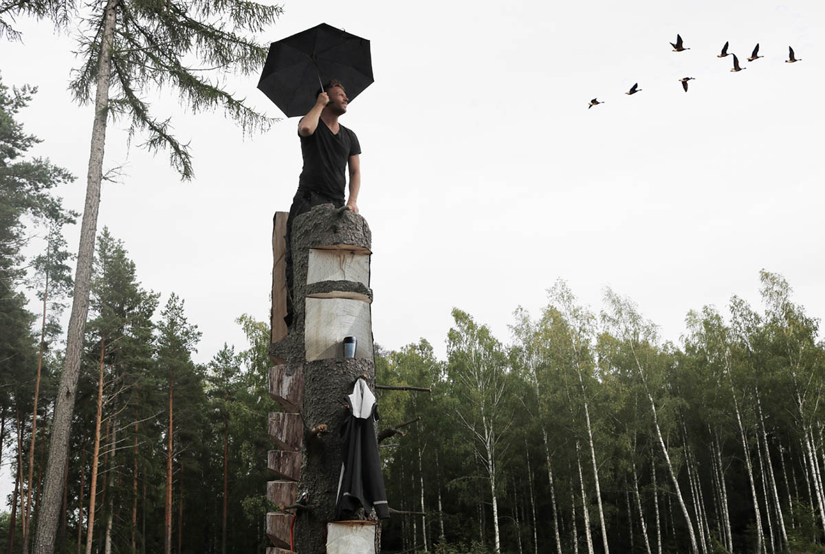 UMA releases Trunk observation Tower that is carved out from one 